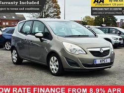 Brown Used 2011 Vauxhall Meriva MPV | £1,500 (Fair price)