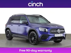 Blue Used 2023 Mercedes GLB200 AMG Line Premium Plus SUV | £31,199 (A bit pricey)
