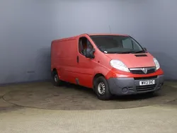 Red Used 2013 Vauxhall Vivaro Van | £1,999 (Super price)