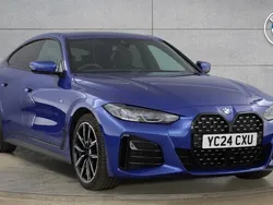 Blue Used 2024 BMW 420 Gran Coupé M Sport Coupe | £38,450 (Fair price)