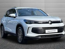 Pure white Used 2025 VW Tiguan Match SUV | £30,995 (Expensive)