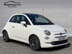 White New 2025 Fiat 500 Hatchback | £15,995 (A bit pricey)