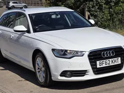 White Used 2012 Audi A6 Comfort Estate | £4,295 (Fair price)
