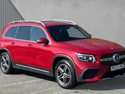 Red Used 2022 Mercedes GLB200 AMG line SUV | £26,727 (Good price)