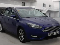 Blue Used 2017 Ford Focus Zetec Estate | £9,290 (Good price)