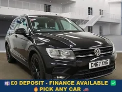 Black Used 2017 VW Tiguan SE SUV | £10,299 (Fair price)
