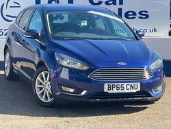 Blue Used 2016 Ford Focus Titanium Hatchback | £7,995 (A bit pricey)