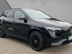 Cosmos black metallic Used 2024 Mercedes EQA250+ AMG line SUV | £35,280 (Expensive)
