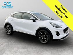 Frozen white (premium paint) Used 2021 Ford Puma Titanium SUV | £11,795 (Super price)