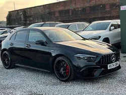 Cosmos black metallic Used 2025 Mercedes A45 AMG Hatchback | £52,062 (Fair price)