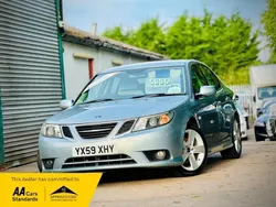 Silver Used 2009 Saab 9-3 Vector Sedan | £3,995