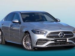 Silver Used 2023 Mercedes C300 AMG Line Premium Sedan | £33,995 (Expensive)
