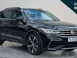 Black Used 2022 VW Tiguan R-line SUV | £30,239 (Fair price)