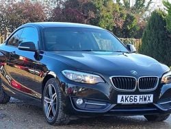 Black Used 2016 BMW 218 Sport Line Coupe | £7,695 (Good price)