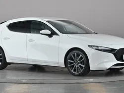 White Used 2021 Mazda 3 Inclusive Hatchback | £16,249 (Fair price)