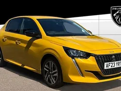 Yellow Used 2023 Peugeot 208 Allure+ Hatchback | £16,295 (Good price)