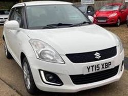 White Used 2015 Suzuki Swift SZ3 Hatchback | £6,295 (Fair price)