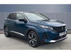 Blue Used 2021 Peugeot 3008 Premium SUV | £19,049 (Fair price)