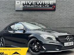 Black Used 2015 Mercedes CLA220 AMG Sedan | £9,950 (Fair price)
