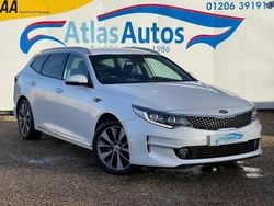 White Used 2017 Kia Optima Estate | £10,000
