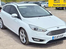 White Used 2017 Ford Focus Titanium X Hatchback | £7,988 (Good price)
