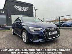 Blue Used 2021 Audi A3 Sportback e-tron S-Line Hatchback | £13,495 (A bit pricey)