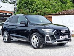 Black Used 2021 Audi Q5 S-Line SUV | £26,595 (Fair price)