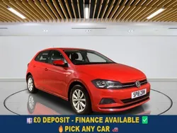 Red Used 2018 VW Polo SE Hatchback | £10,099 (Fair price)