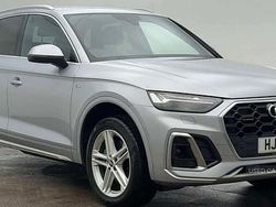 Silver Used 2021 Audi Q5 S-Line SUV | £26,400 (Fair price)