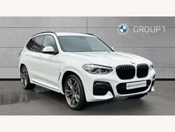 White Used 2020 BMW X3 M Sport SUV | £37,340 (Fair price)