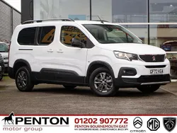 White Used 2022 Peugeot Rifter Allure Premium MPV | £22,990 (Expensive)