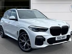 White Used 2021 BMW X5 M Sport SUV | £43,806