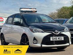 White Used 2016 Toyota Yaris Design Hatchback | £6,475 (Super price)