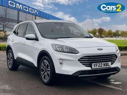 White Used 2022 Ford Kuga Titanium SUV | £14,890 (Good price)