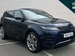 Blue Used 2022 Land Rover Range Rover evoque Autobiography SUV | £30,991 (Good price)