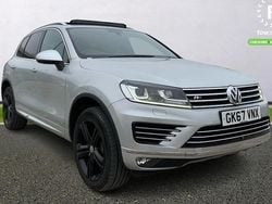 Silver Used 2017 VW Touareg R-line Plus SUV | £20,699 (Fair price)