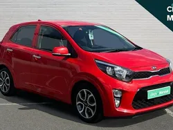 Red Used 2018 Kia Picanto 3 Hatchback | £8,517 (Fair price)