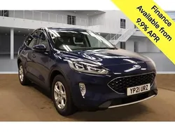 Blazer blue (standard paint) Used 2021 Ford Kuga Zetec SUV | £12,195 (Fair price)