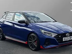 Blue Used 2023 Hyundai i20 Hatchback | £24,181 (Fair price)