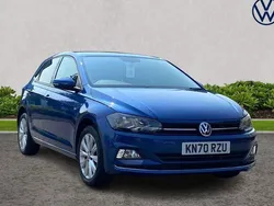 Blue Used 2020 VW Polo SEL Hatchback | £16,500 (Fair price)