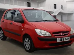 Red Used 2006 Hyundai Getz Hatchback | £2,390 (Fair price)