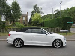 White Used 2016 Audi A3 Cabriolet S-Line Cabriolet | £11,995 (Fair price)