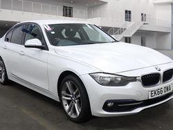White Used 2016 BMW 320 Sport Line Sedan | £8,294 (Fair price)