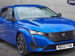 Blue Used 2022 Peugeot 308 Allure Premium Hatchback | £16,661 (Fair price)