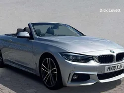 Silver Used 2018 BMW 420 M Sport Cabriolet | £19,490 (Fair price)