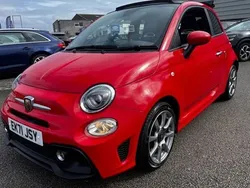 Red Used 2021 Fiat 500 Cabriolet | £11,995 (Fair price)