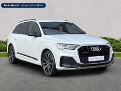 White Used 2023 Audi Q7 S-Line SUV | £40,622 (Fair price)
