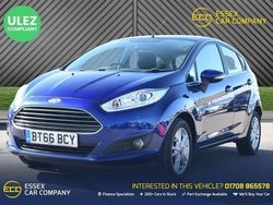Blue Used 2016 Ford Fiesta Zetec Hatchback | £5,490 (Fair price)