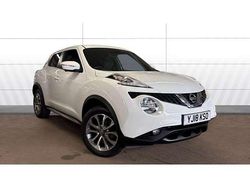 White Used 2017 Nissan Juke Tekna SUV | £8,419 (Fair price)