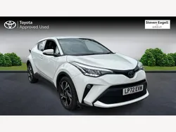 White Used 2022 Toyota C-HR Design SUV | £21,094 (A bit pricey)